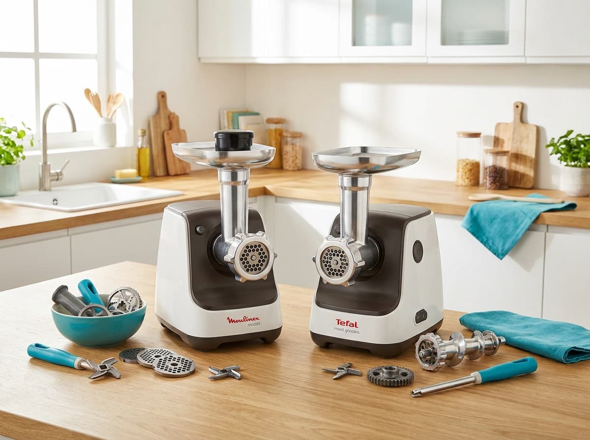Запчасти мясорубок Moulinex и Tefal: взаимозаменяемость деталей
