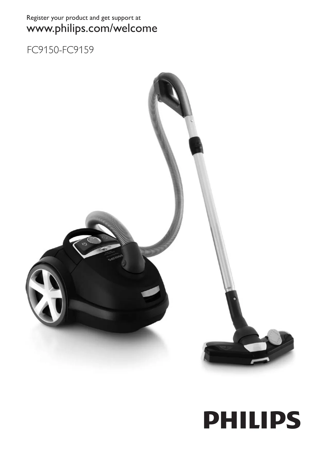 Первая страница инструкции Philips FC9152Performer