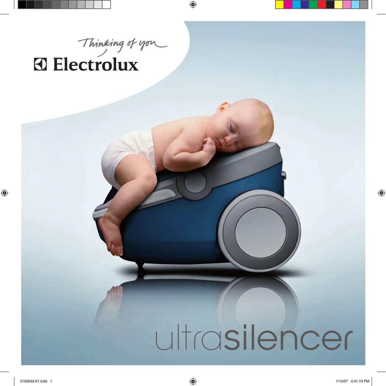 Первая страница инструкции Electrolux ZUS3376UltraSilencer