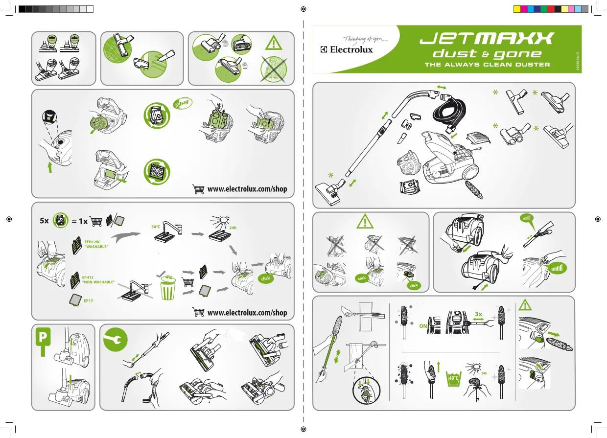 Первая страница инструкции Electrolux ZJM6840JetMaxx
