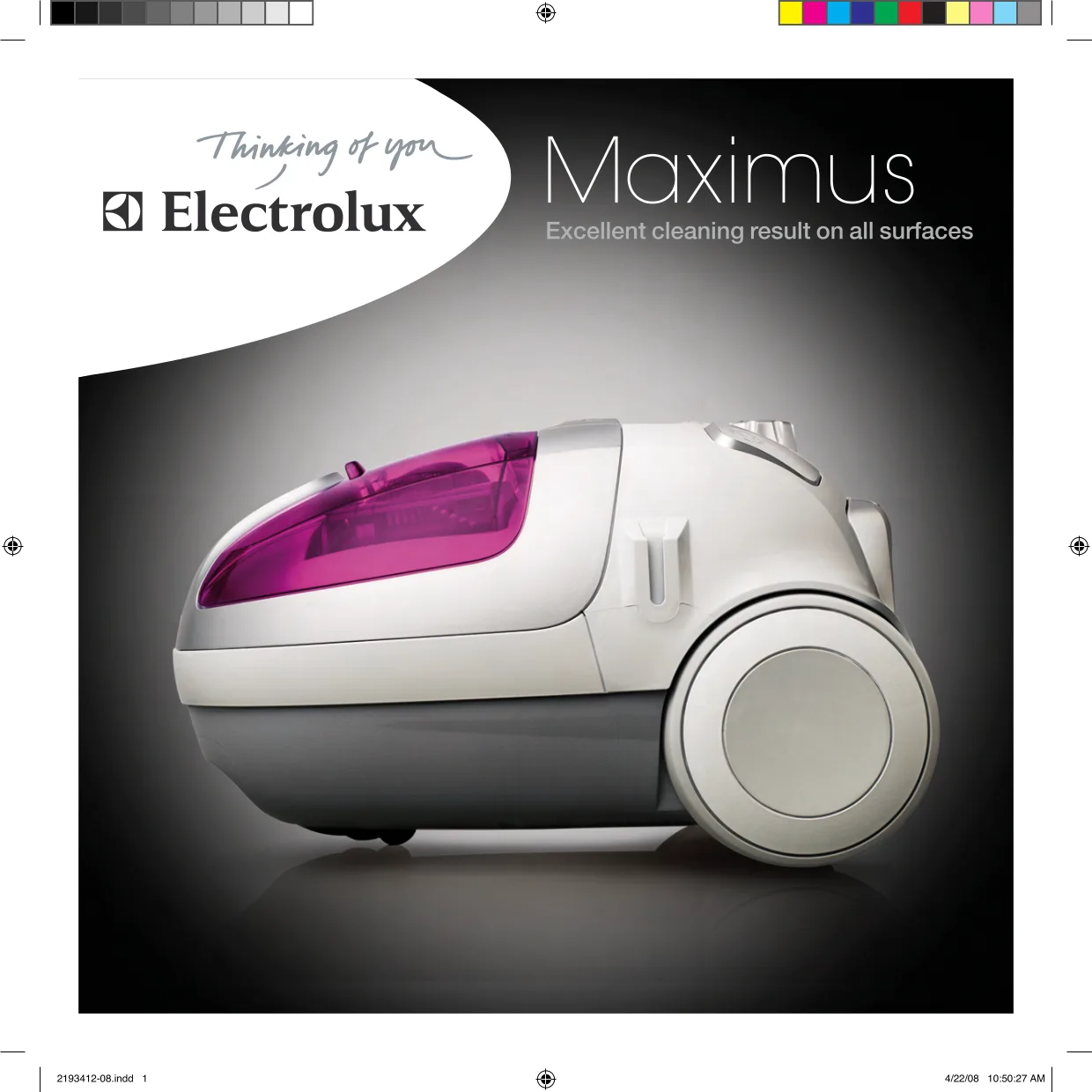 Первая страница инструкции Electrolux ZXM7030MAXimus