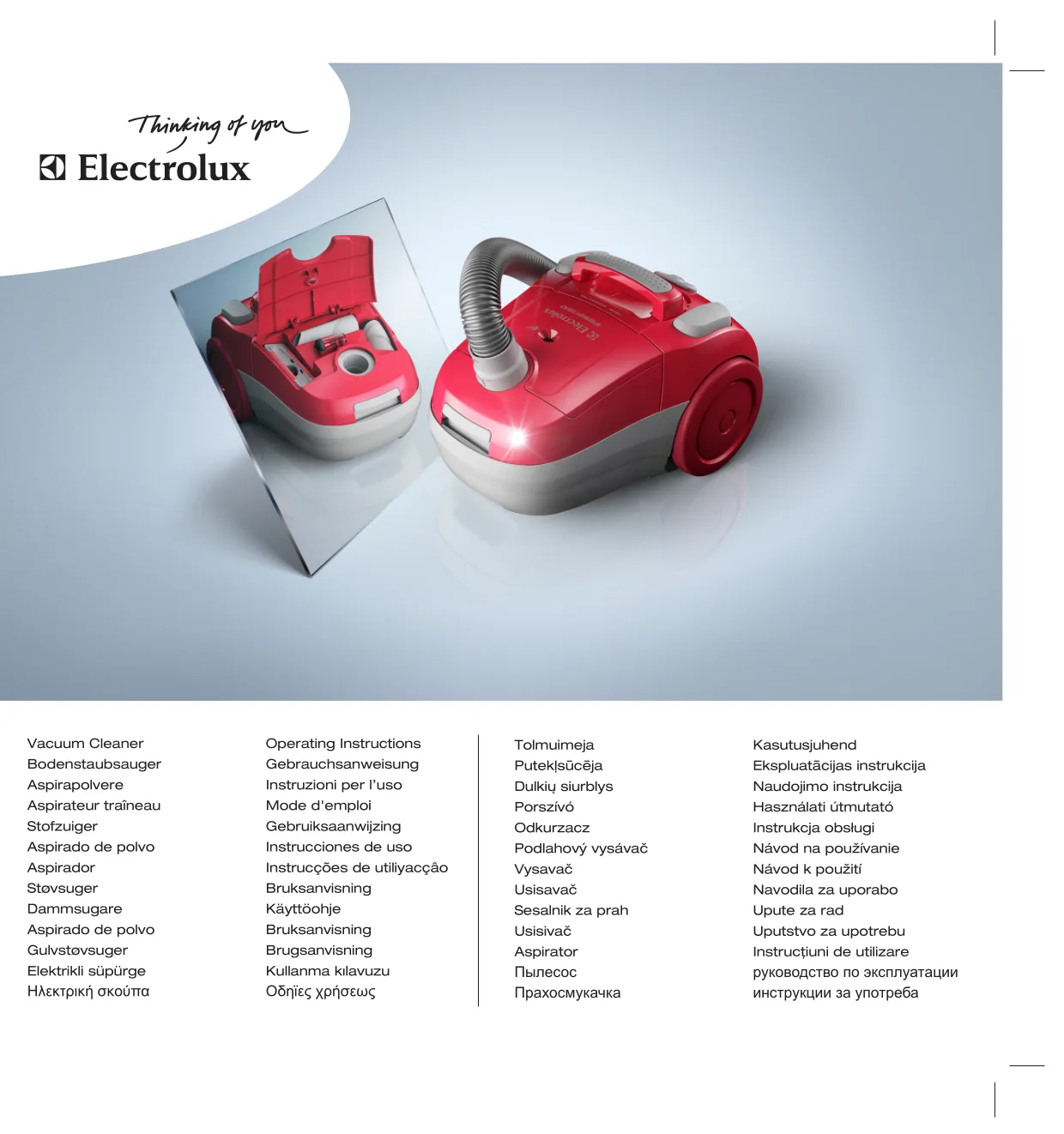 Первая страница инструкции Electrolux ZEO5425Essensio