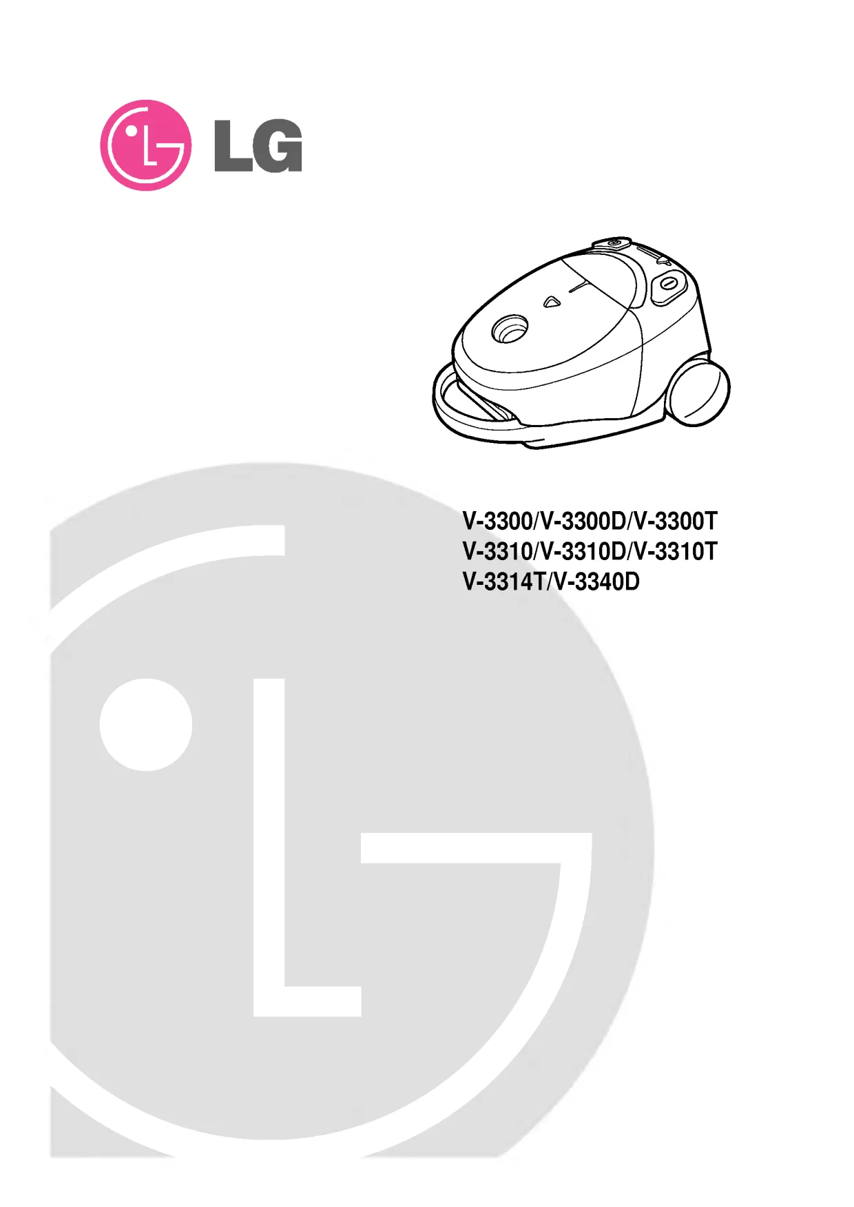Первая страница инструкции LG V3310D