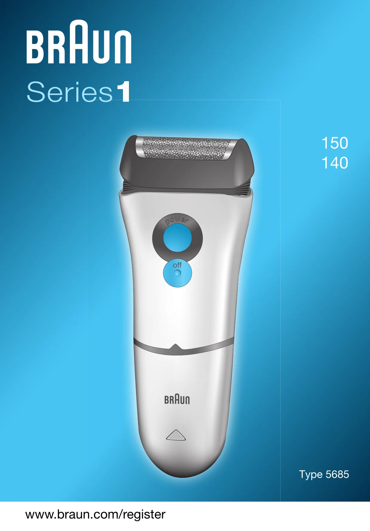 Первая страница инструкции Braun 150