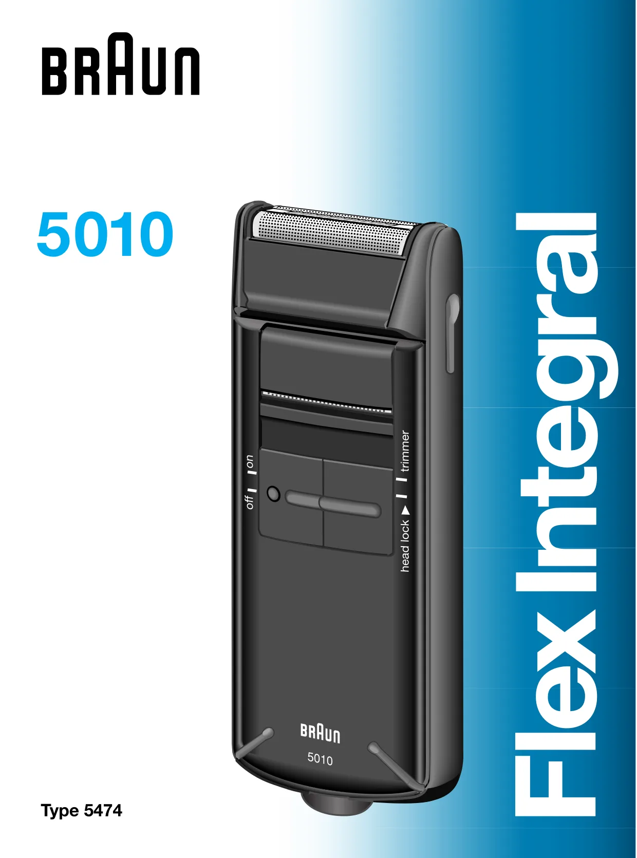 Первая страница инструкции Braun 5010