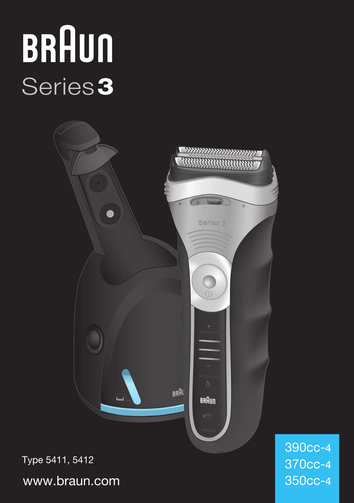 Первая страница инструкции Braun 350