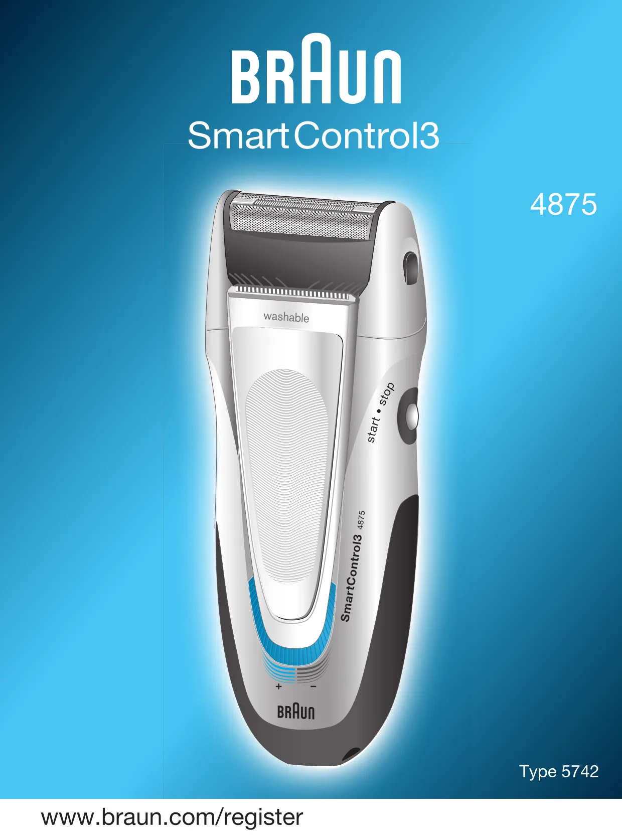 Первая страница инструкции Braun 4875