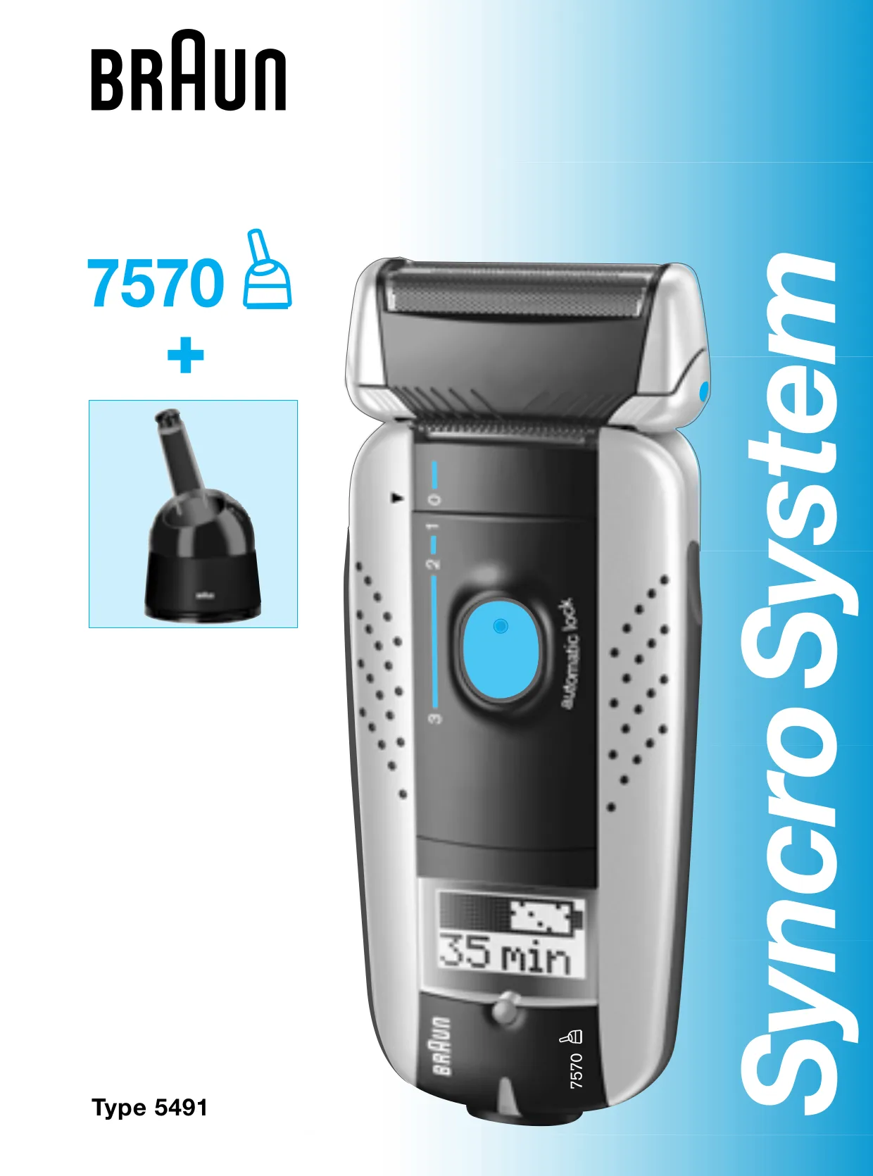 Первая страница инструкции Braun 7570