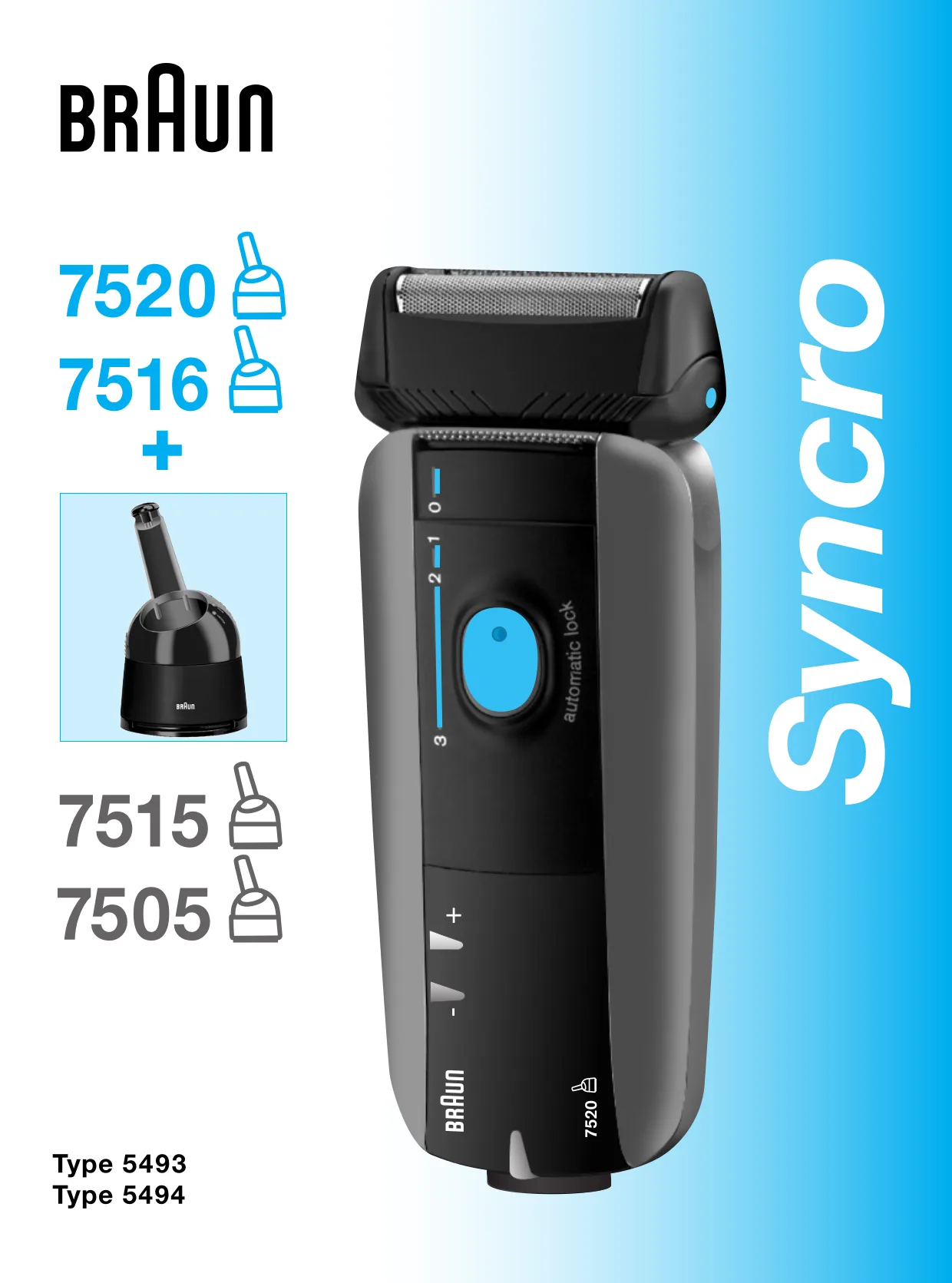 Первая страница инструкции Braun 7520