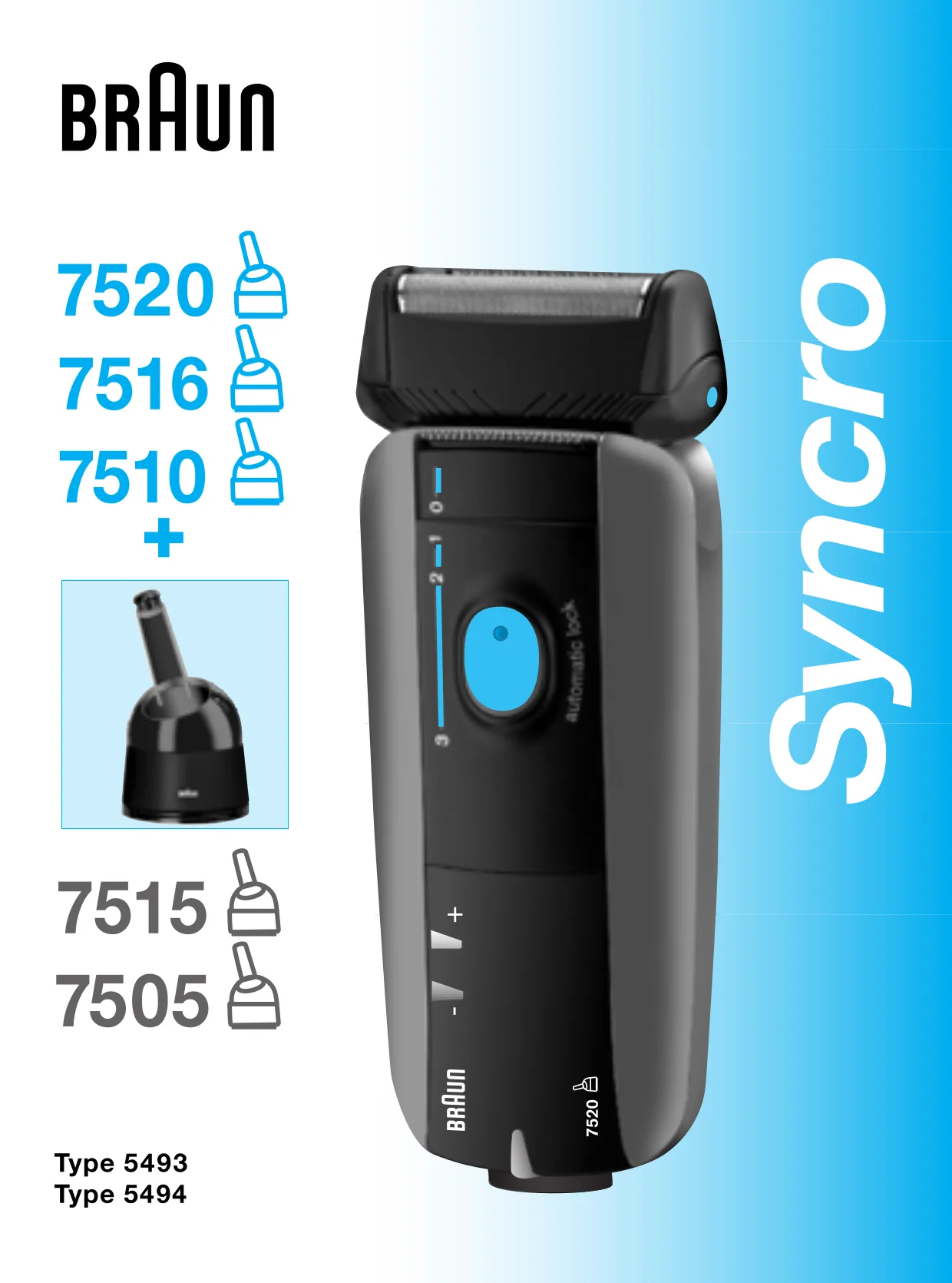 Первая страница инструкции Braun 7516