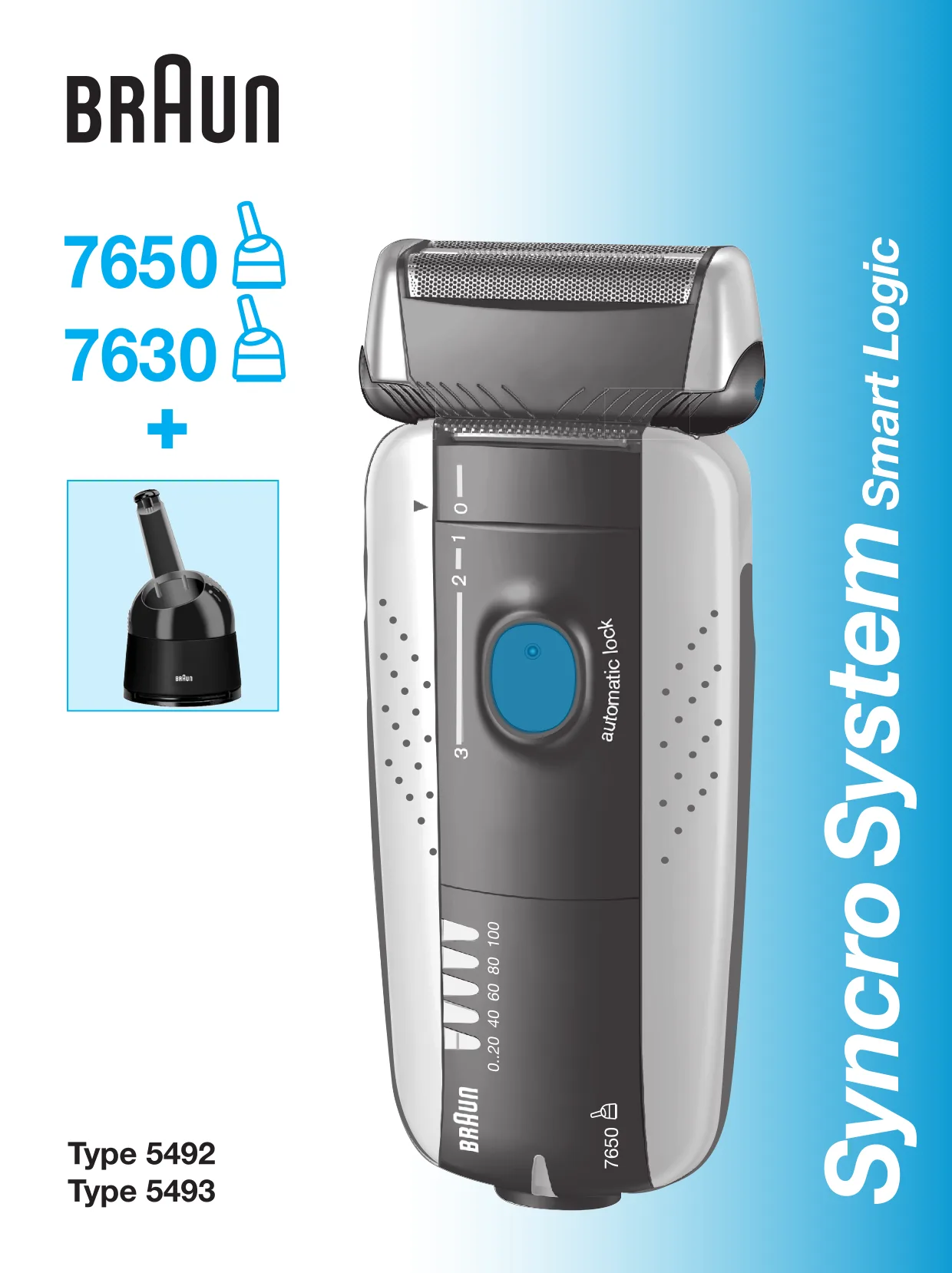 Первая страница инструкции Braun 7650