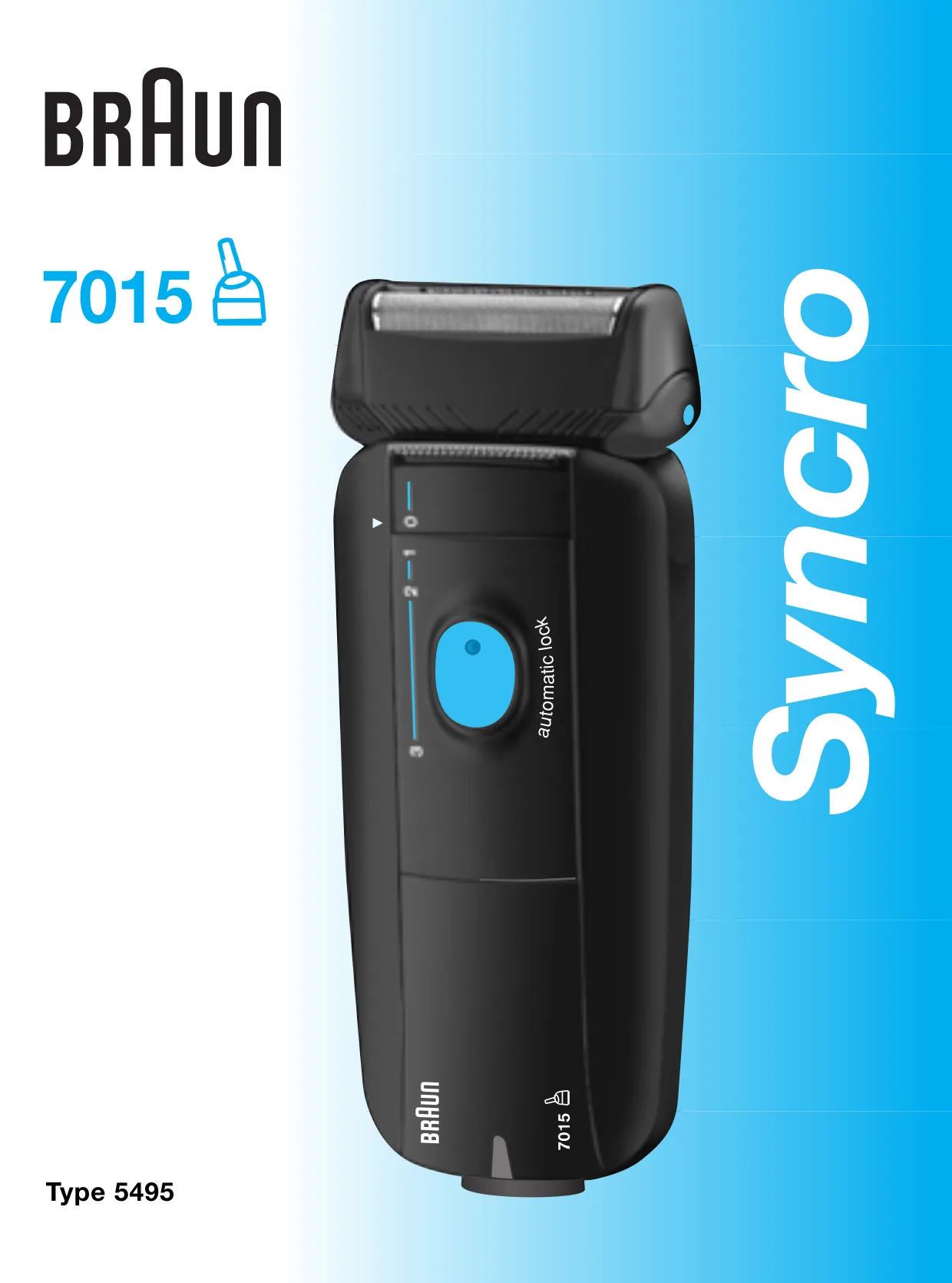 Первая страница инструкции Braun 7015