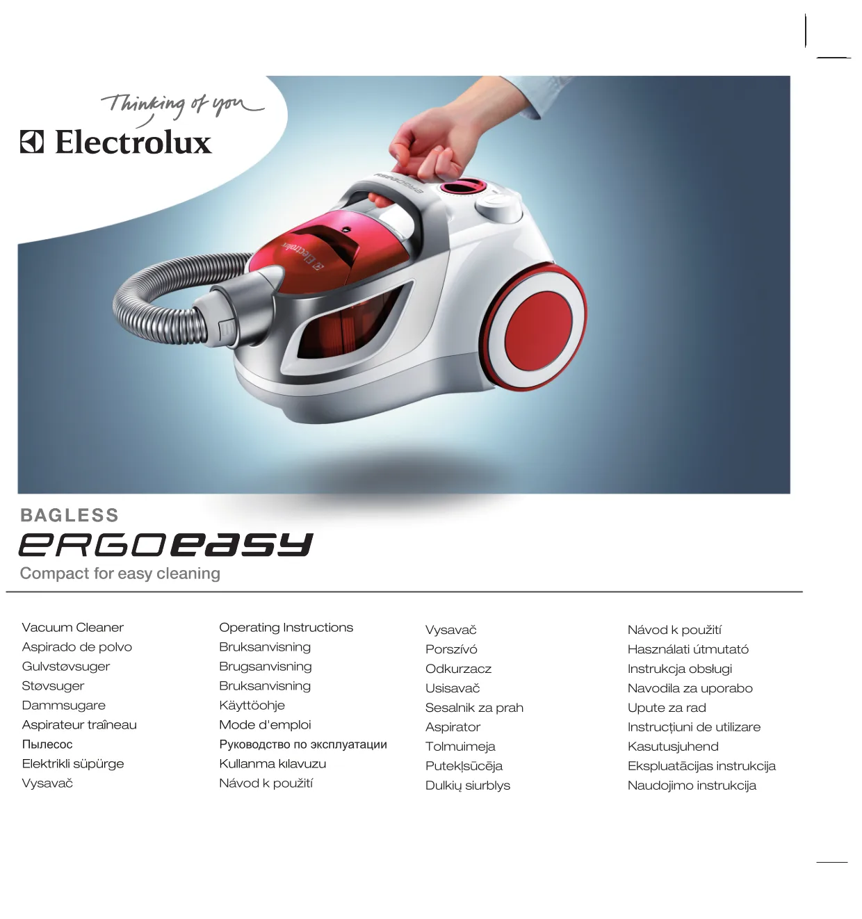 Первая страница инструкции Electrolux ZTI7650