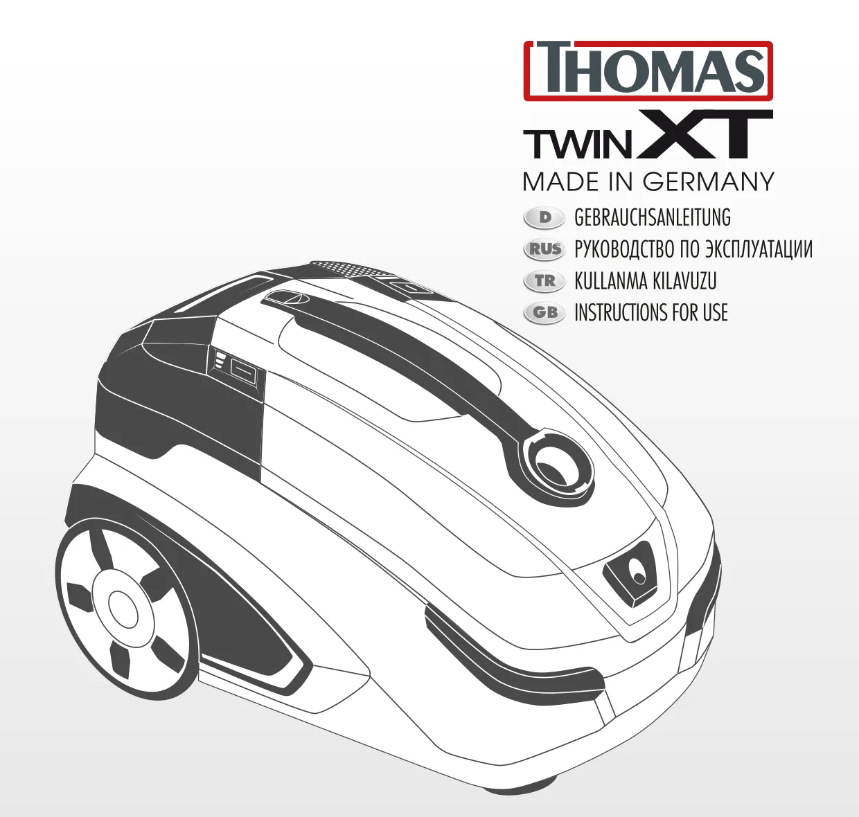 Первая страница инструкции Thomas TWINXT