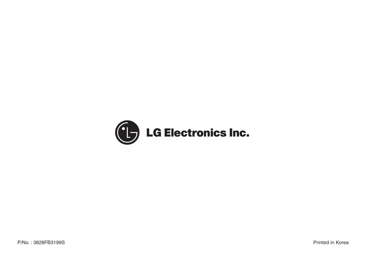 Первая страница инструкции LG HB-159E