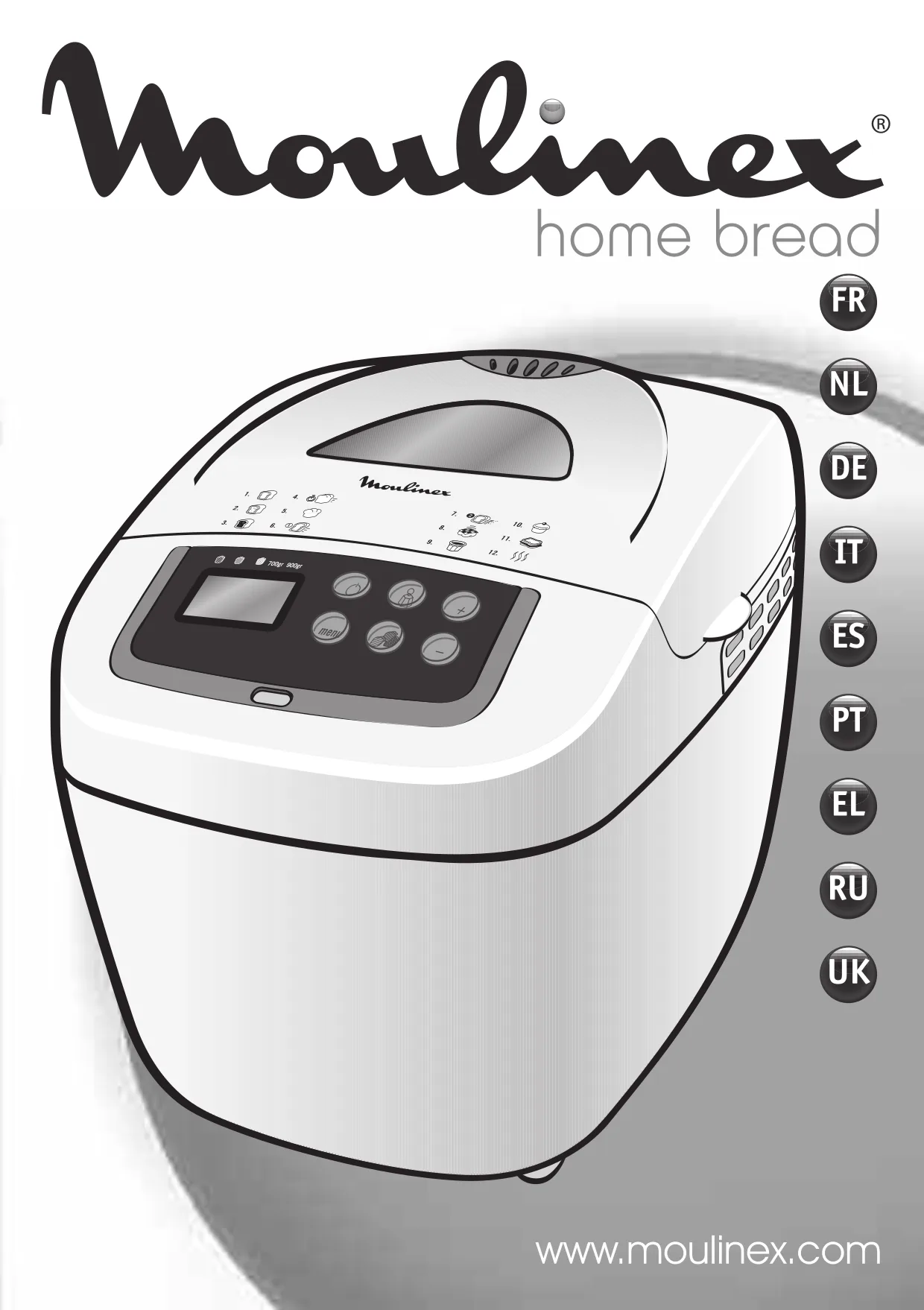 Первая страница инструкции Moulinex OW1101