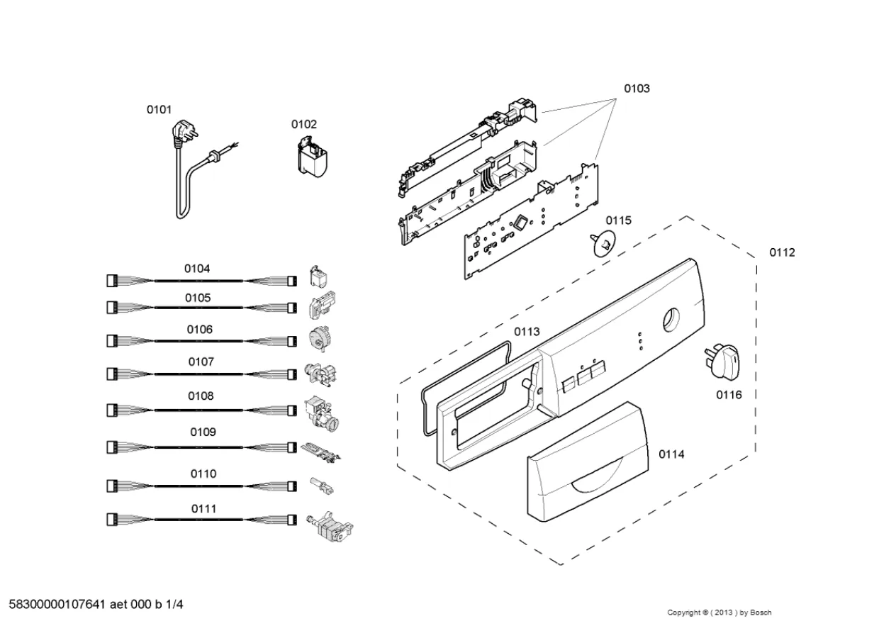 Первая страница инструкции Bosch WFD2471GB/10