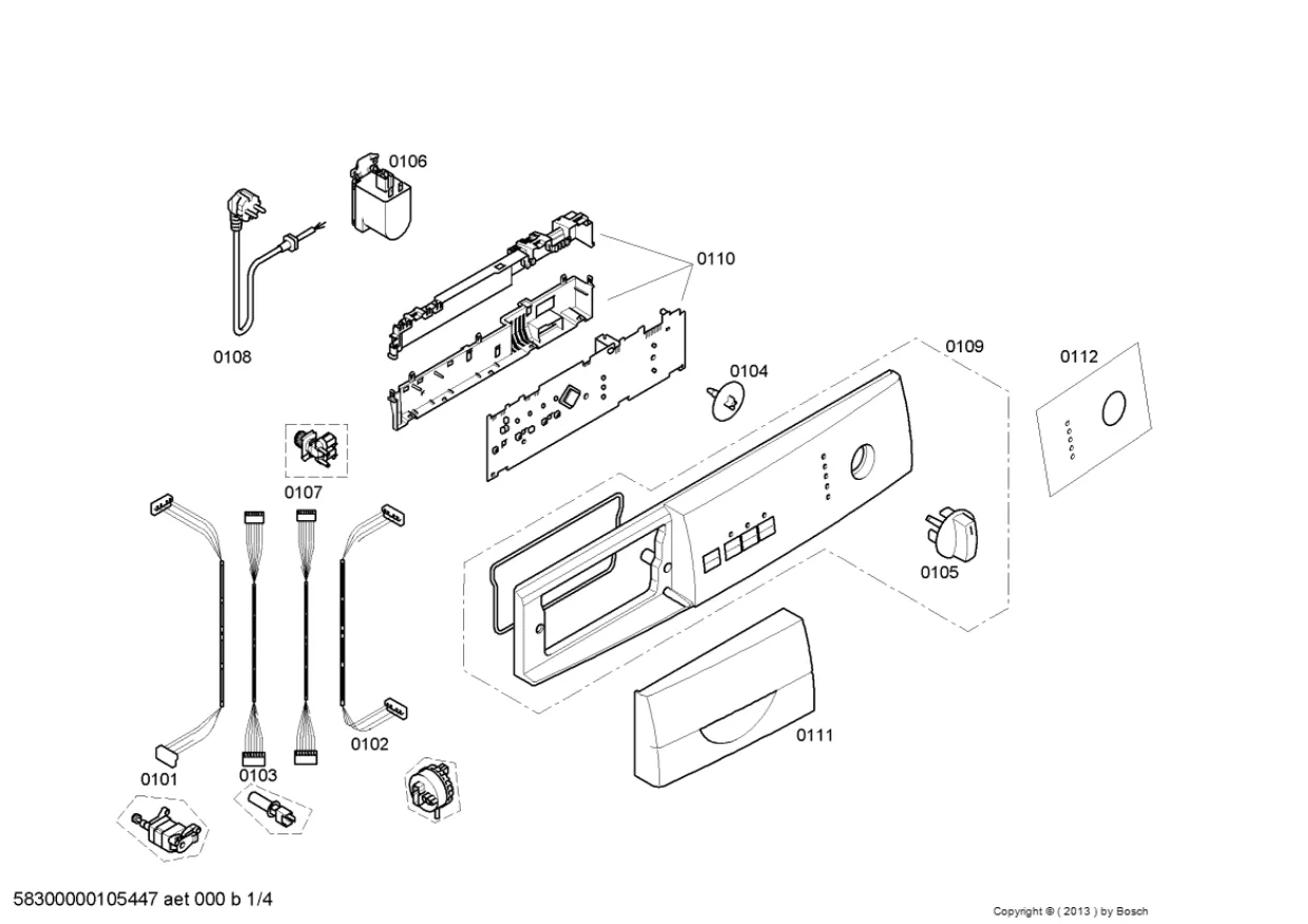 Первая страница инструкции Bosch WFL1262BY/08