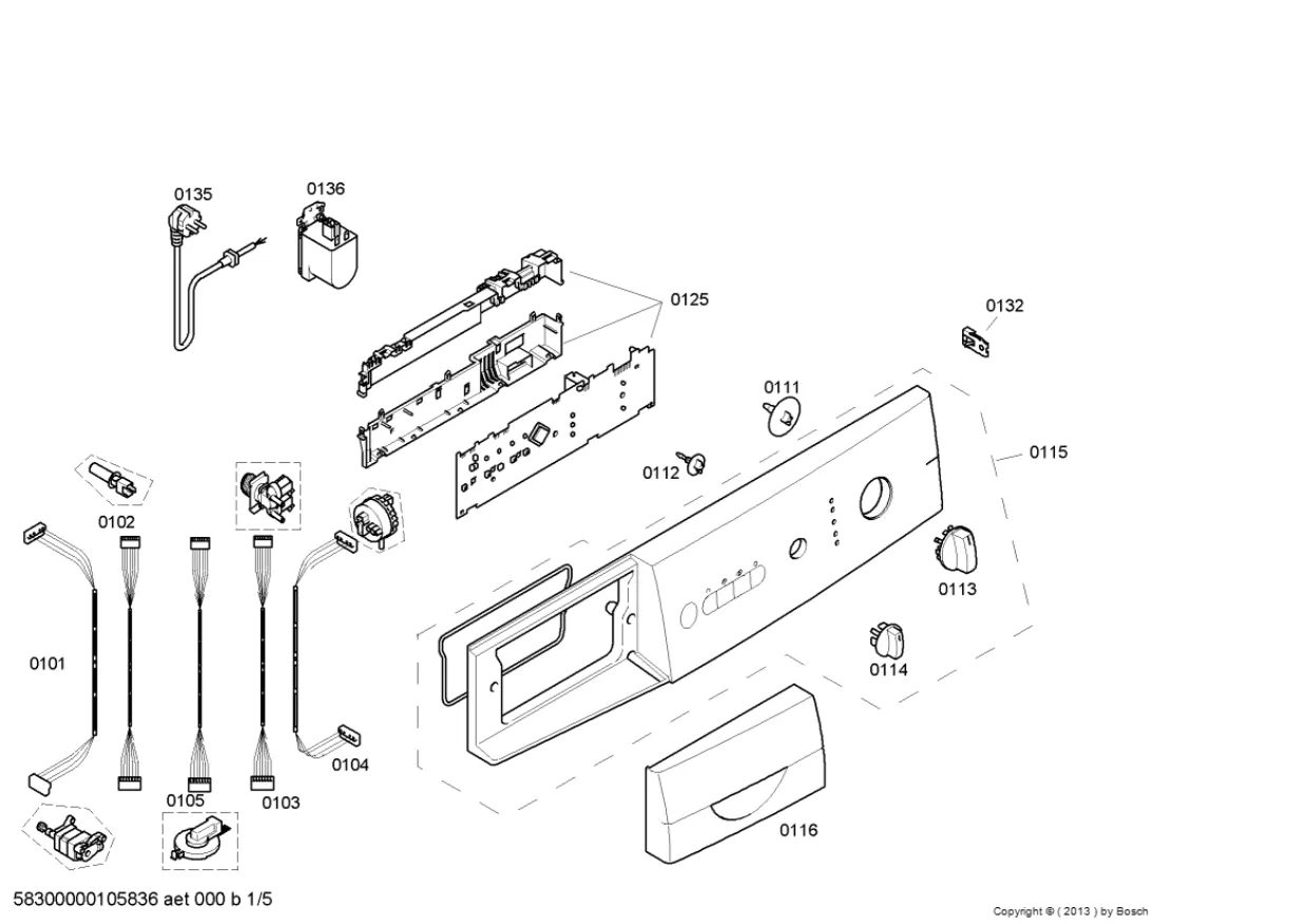 Первая страница инструкции Bosch WFL141A/14