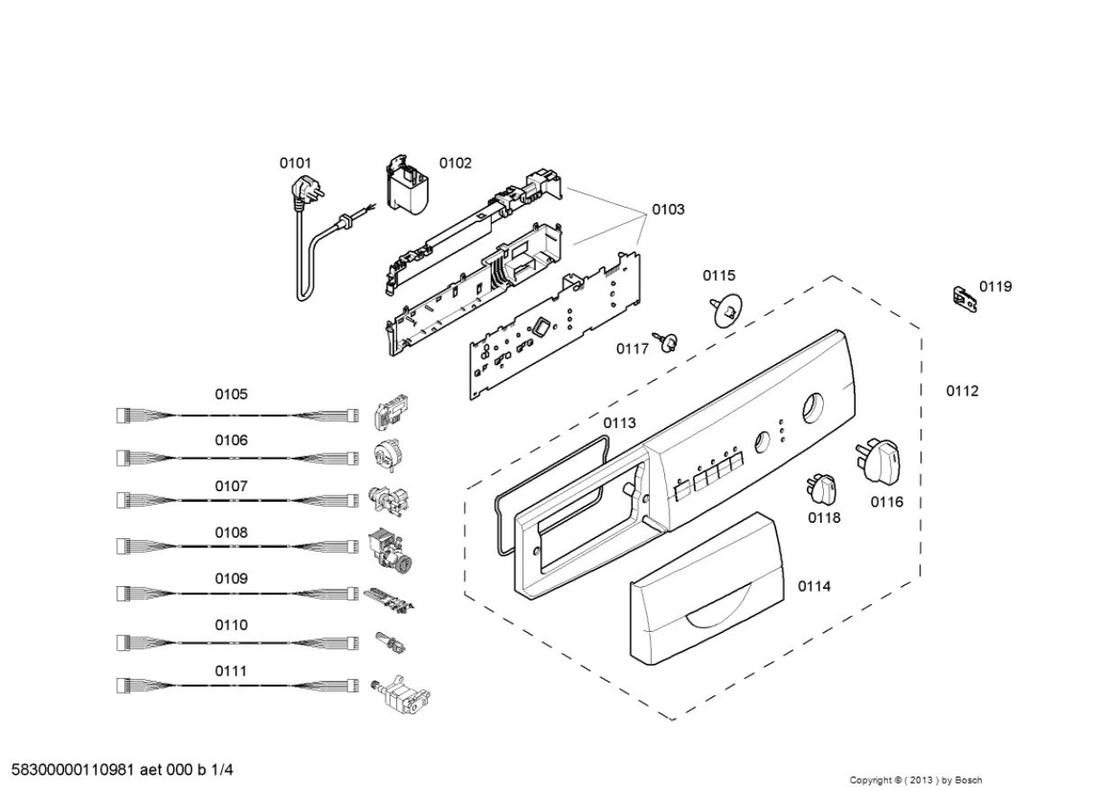 Первая страница инструкции Bosch WFL206SEE/10
