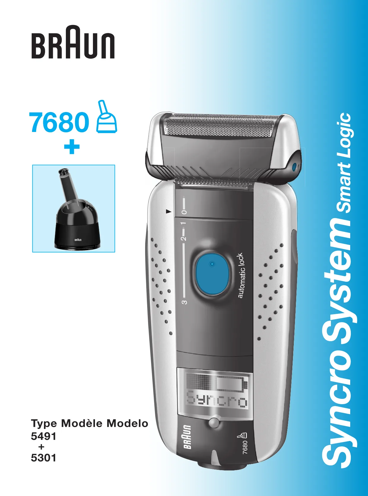 Первая страница инструкции Braun 7680