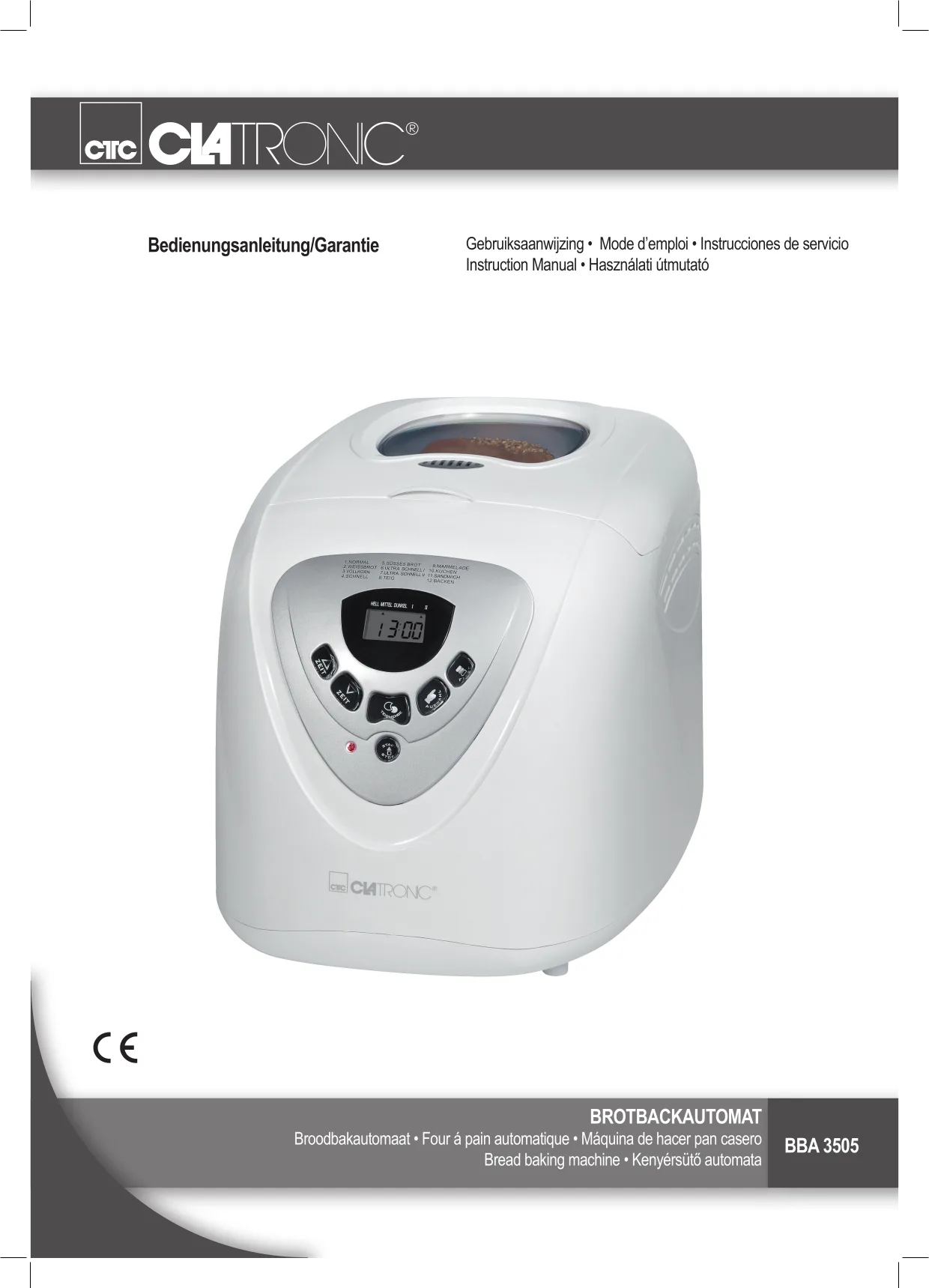 Первая страница инструкции LG WD11120FB