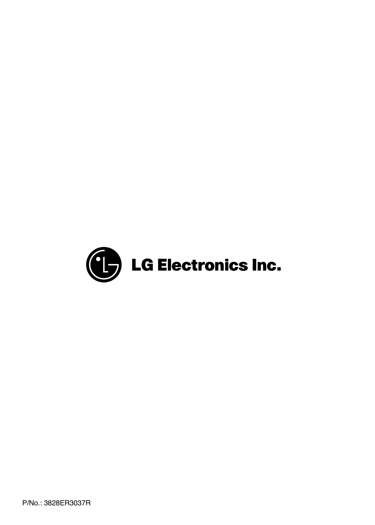 Первая страница инструкции LG WD-10192S