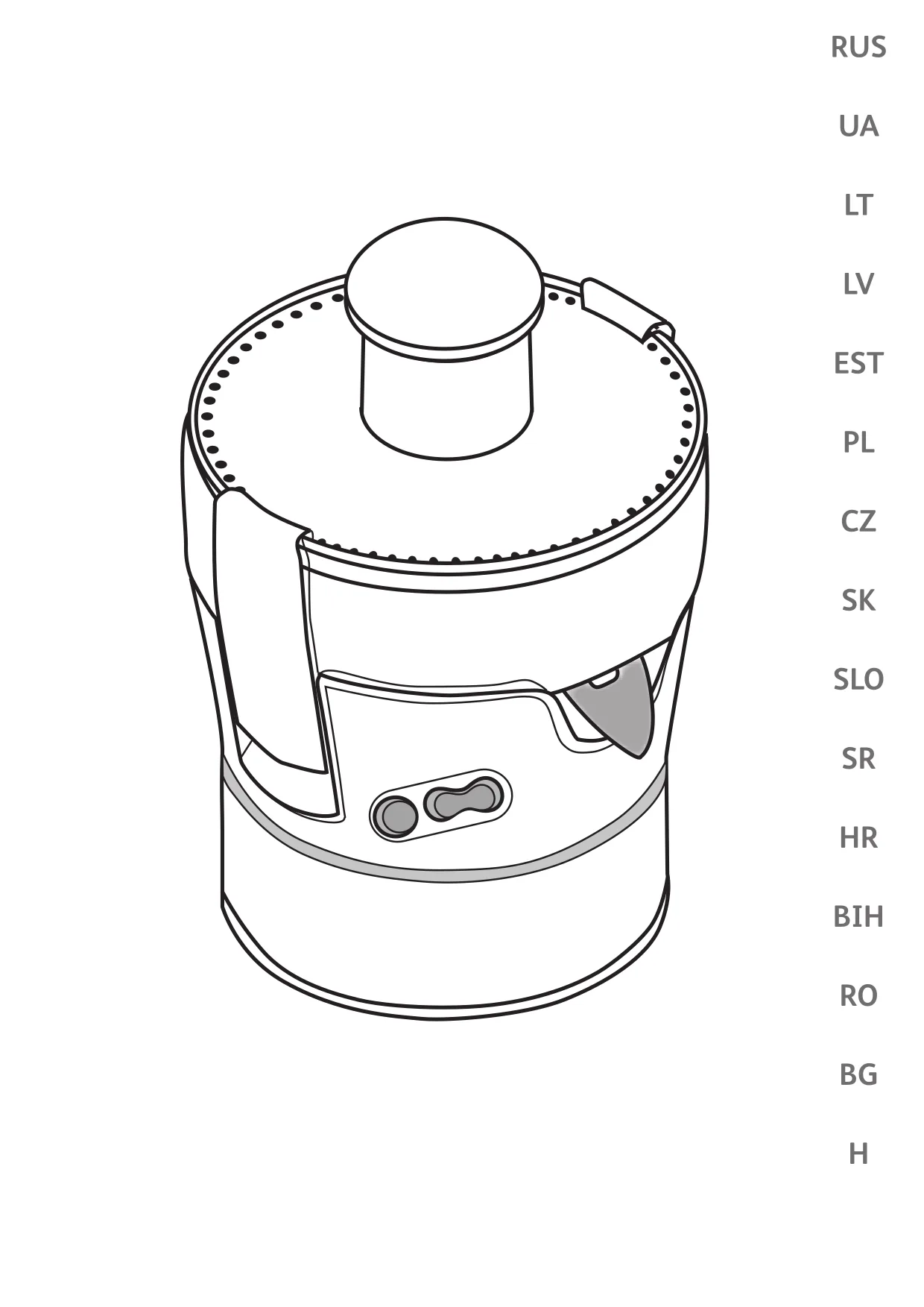 Первая страница инструкции Tefal ZN3501
