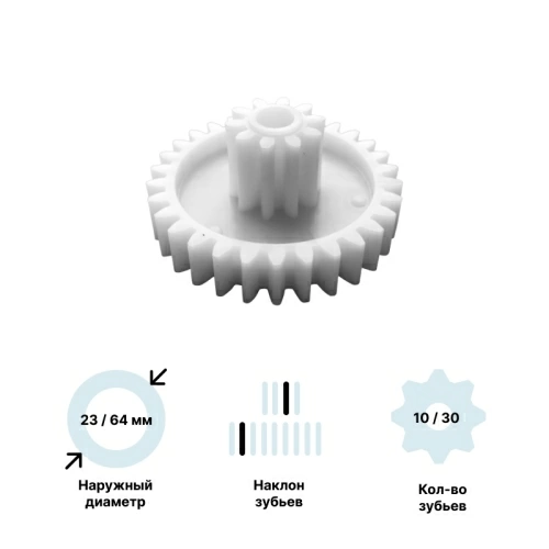 Шестерня средняя для мясорубки DEXP DXP-MG-017