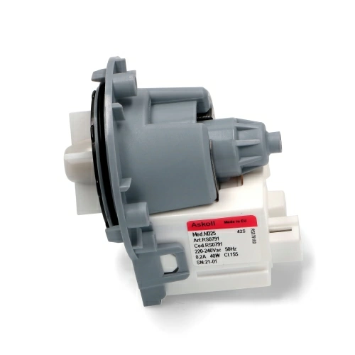 Насос для стиральной машины Askoll M325 RS0791 40W 3 винта, фишка назад