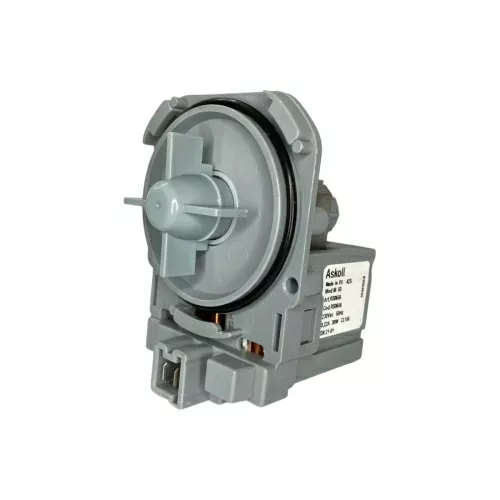 Насос для стиральной машины Askoll M50 30W 3 защелки, фишка вперед